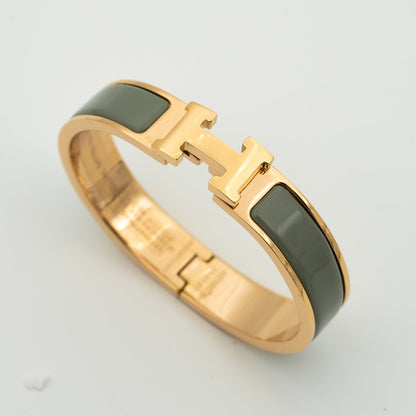 [⭐Shinejoy]H BRACELET BLUE GREEN 12MM