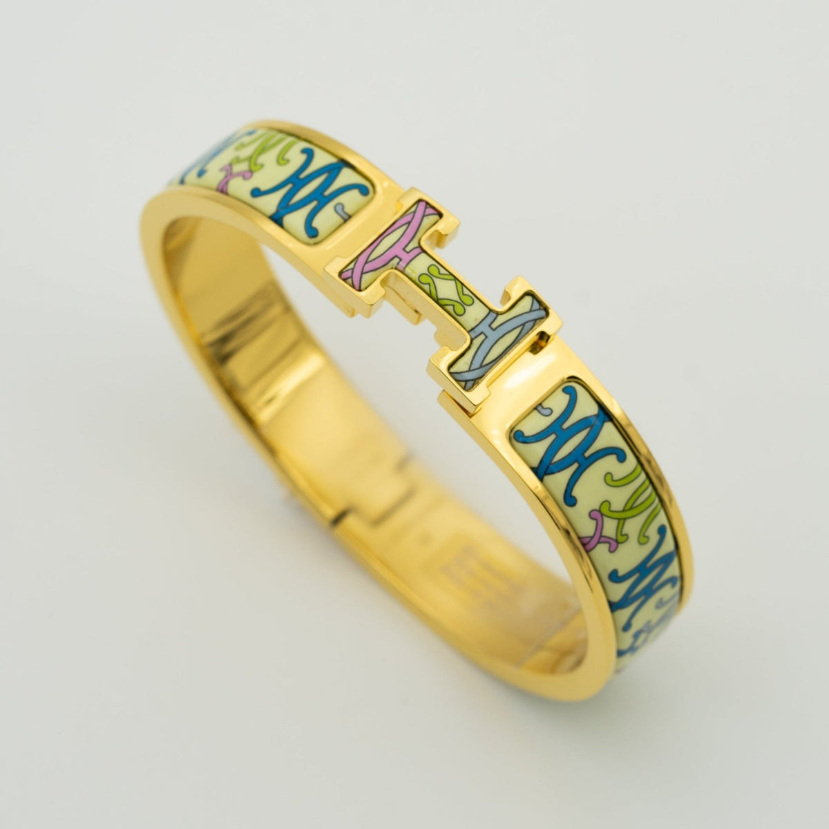 [⭐Shinejoy]H BRACELET BEIGE MULTICOLOR
