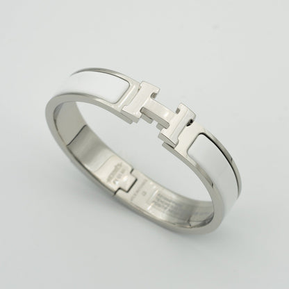 [⭐Shinejoy]H WHITE BRACELET