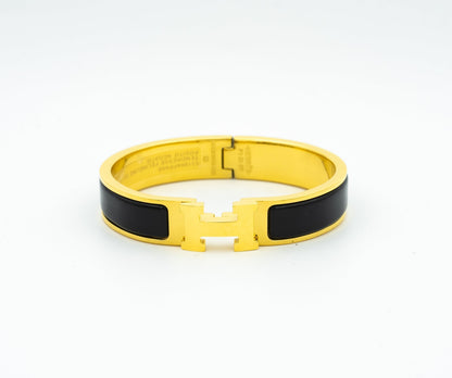 [⭐Shinejoy]H BLACK BRACELET