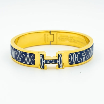 [⭐Shinejoy]H BRACELET BLACK MULTICOLOR