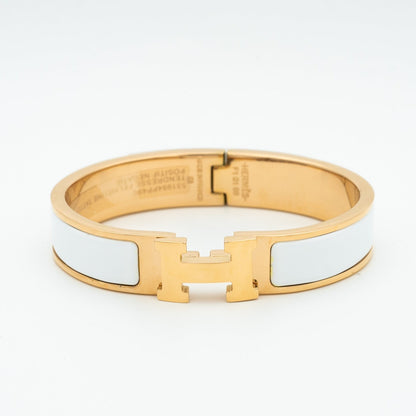 [⭐Shinejoy]H WHITE BRACELET