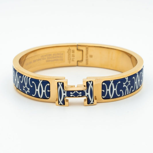 [⭐Shinejoy]H BRACELET BLACK MULTICOLOR