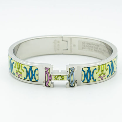 [⭐Shinejoy]H BRACELET BEIGE MULTICOLOR