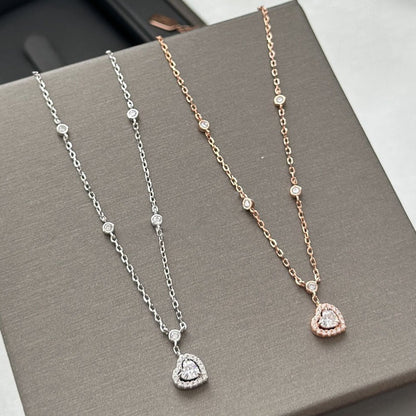 [⭐Shinejoy]JOY HEART DIAMOND NECKLACE