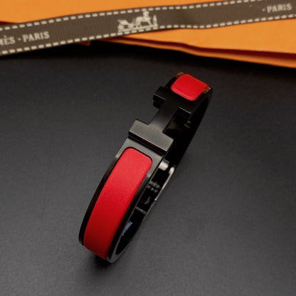 [⭐Shinejoy]CLIC HM SO BLACK RED BRACELET