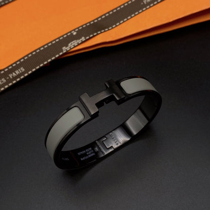 [⭐Shinejoy]CLIC HM SO BLACK GREY BRACELET