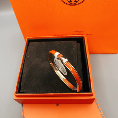 [⭐Shinejoy]CLASSIC HM CLIC RED 8MM ENAMEL BRACELET