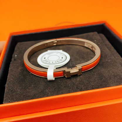 [⭐Shinejoy]CLASSIC HM CLIC RED 8MM ENAMEL BRACELET