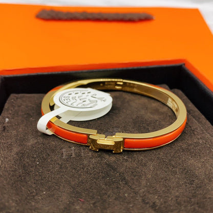 [⭐Shinejoy]CLASSIC HM CLIC RED 8MM ENAMEL BRACELET