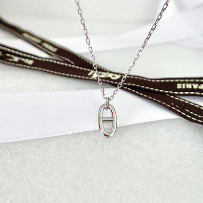 [⭐Shinejoy]HM PIG NOSE NECKLACE