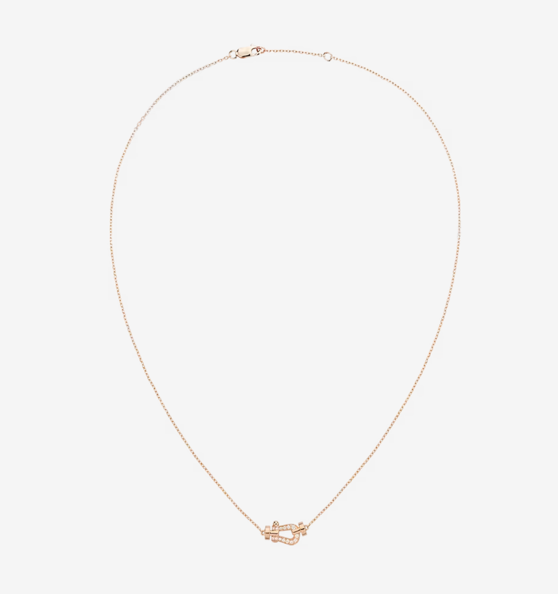[⭐Shinejoy]FORCE 10 DIAMOND PINK GOLD NECKLACE MINI MODEL