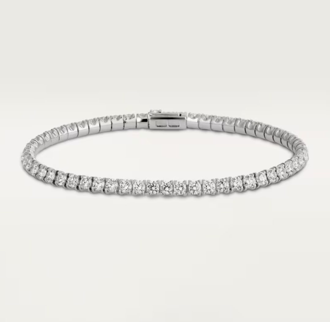 [⭐Shinejoy]  CLASSIC BASEBALL BRACELAT, 52 DIAMOND