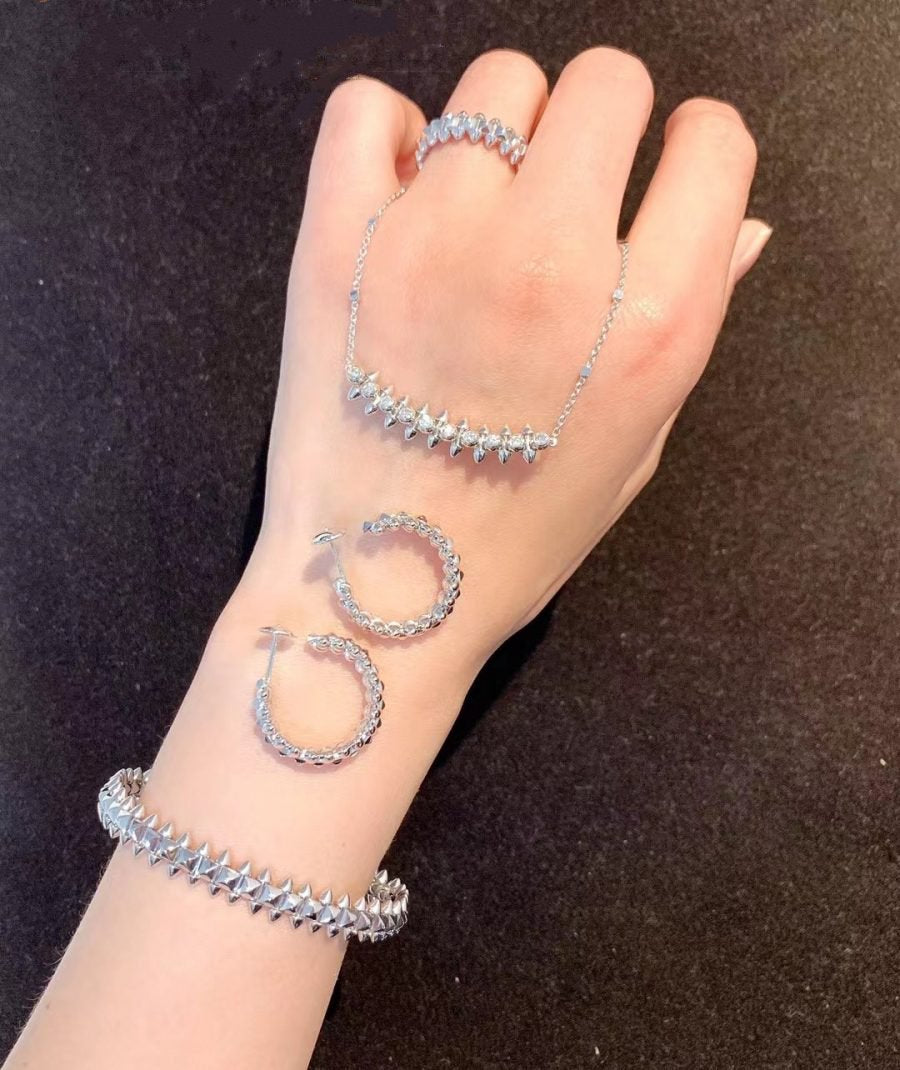 [⭐Shinejoy]CLASH SILVER BRACELET