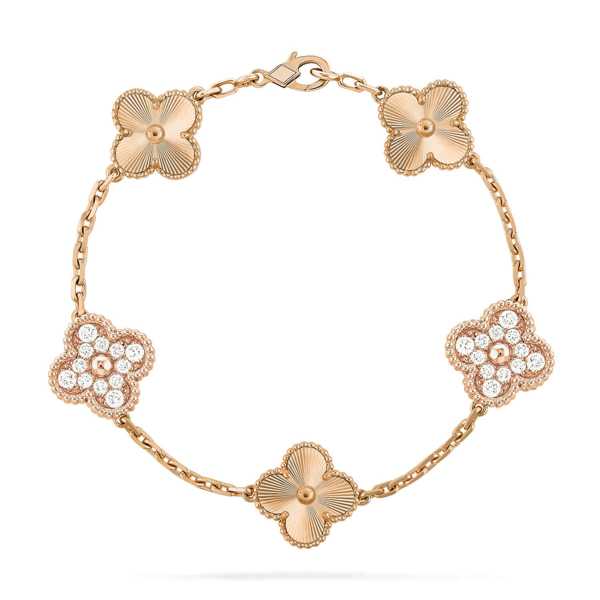 [⭐Shinejoy] CLOVER 5 MOTIF LASER BRACELET COLLECTION