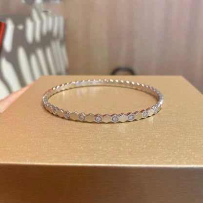 [⭐Shinejoy]BEE LOVE SILVER DIAMOND BRACELET