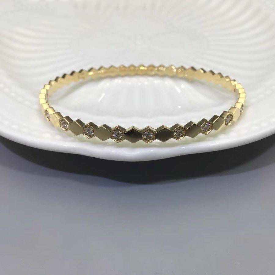 [⭐Shinejoy]BEE LOVE GOLD DIAMOND BRACELET