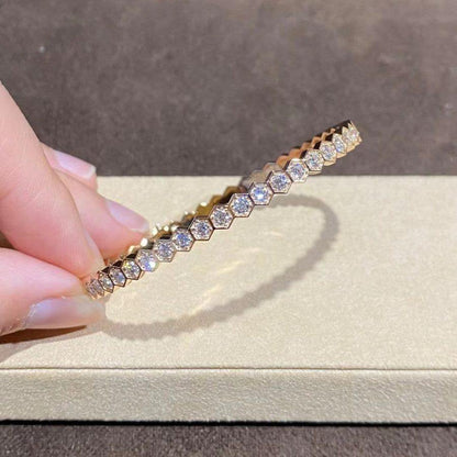 [⭐Shinejoy]BEE LOVE GOLD BRACELET FULL DIAMOND
