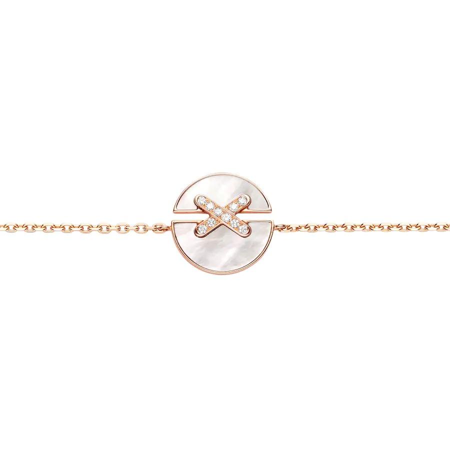 [⭐Shinejoy]JEUX DE BRACELET MOP PINK GOLD DIAMONDS
