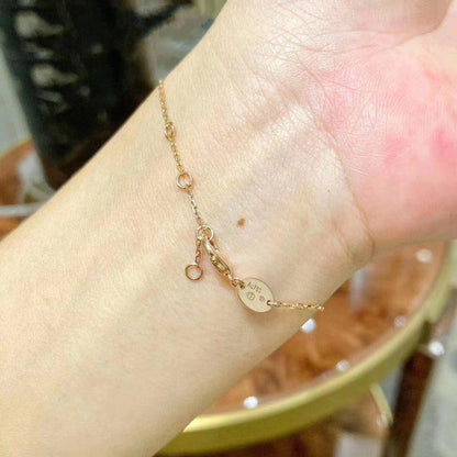 [⭐Shinejoy]JEUX DE BRACELET MOP PINK GOLD DIAMONDS