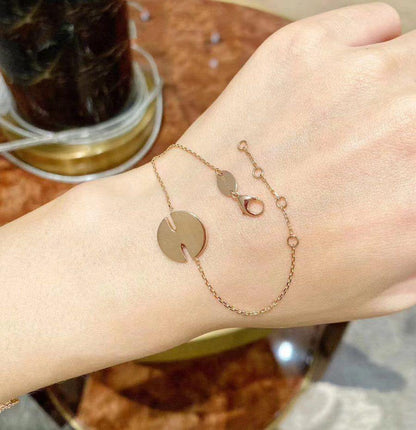 [⭐Shinejoy]JEUX DE BRACELET MOP PINK GOLD DIAMONDS