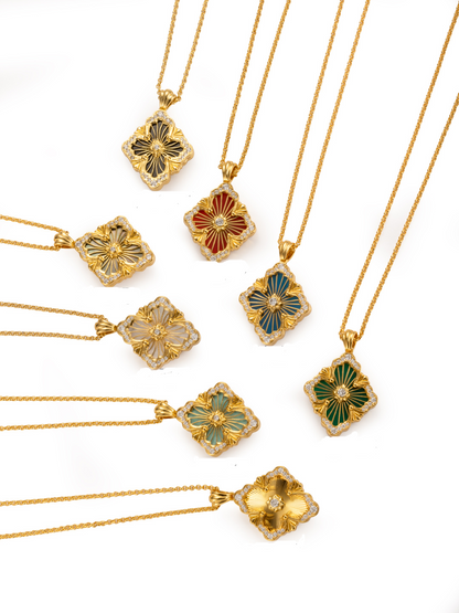 [⭐Shinejoy] B.C.L BIG SIZE  ENAMEL NECKLACE（Various colors）