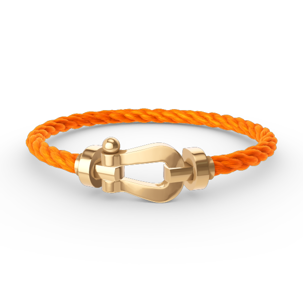 [⭐Shinejoy]FORCE LARGE HORSESHOE NO DIAMOND BRACELET GOLD