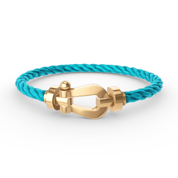 [⭐Shinejoy]FORCE LARGE HORSESHOE NO DIAMOND BRACELET GOLD
