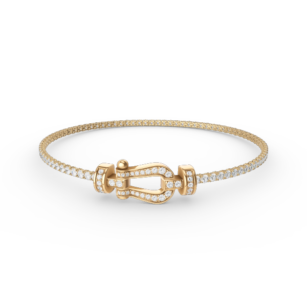 [⭐Shinejoy]FORCE  HORSESHOE  DIAMOND TENNIS BRACELET