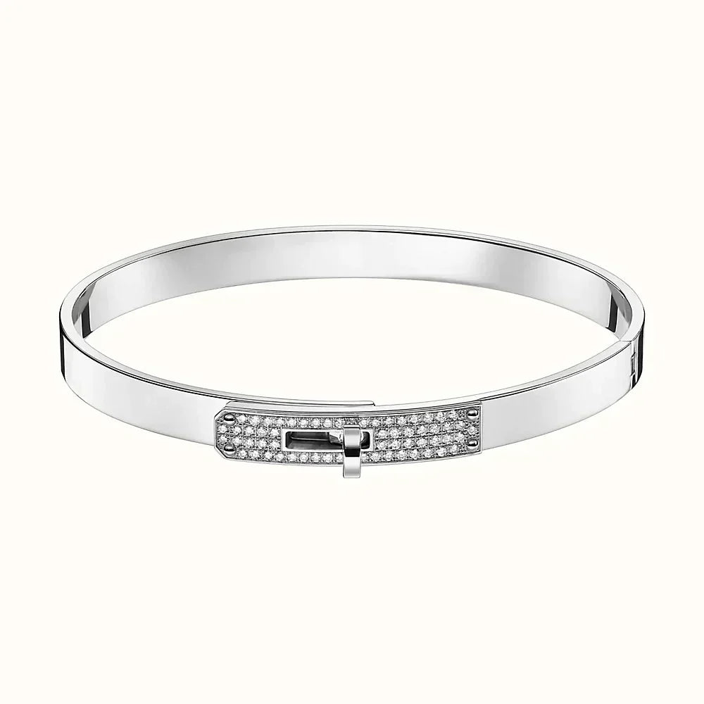 [⭐Shinejoy]KELLY SILVER DIAMOND BRACELET