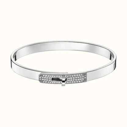 [⭐Shinejoy]KELLY SILVER DIAMOND BRACELET