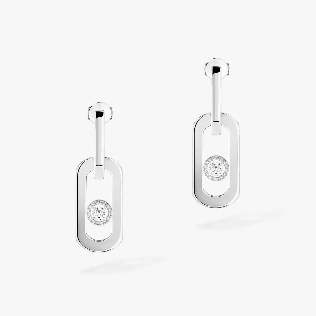 [⭐Shinejoy] So Move XL Diamond Hoop Earring