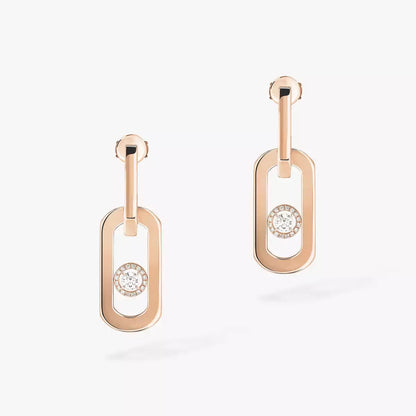 [⭐Shinejoy] So Move XL Diamond Hoop Earring