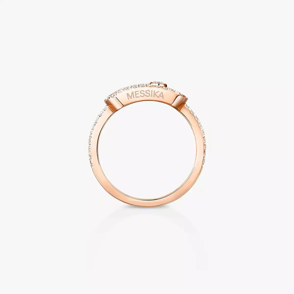 [⭐Shinejoy]Move Uno Diamond Ring in Gold