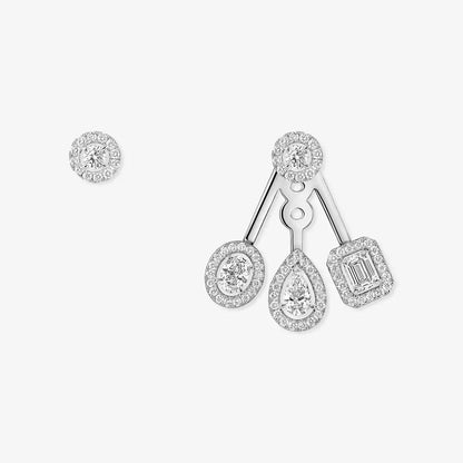 [⭐Shinejoy] My Twin Trio  Diamond Earrings