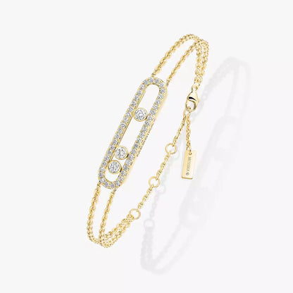 [⭐Shinejoy] Move Classique pavé bracelet