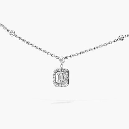 [⭐Shinejoy]My Twin Diamond Necklace in Silver
