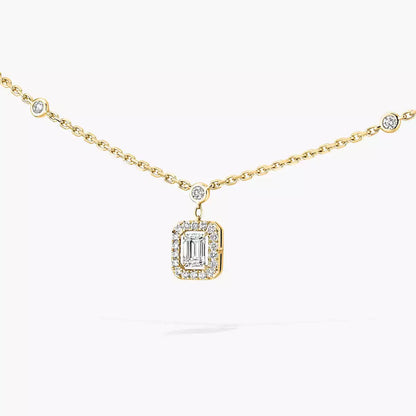 [⭐Shinejoy]My Twin Diamond Necklace in Silver