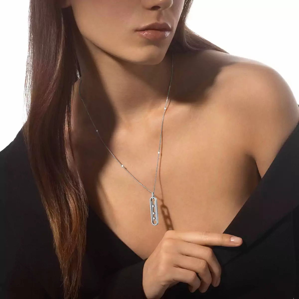 [⭐Shinejoy]Diamond Necklace Move 10Th