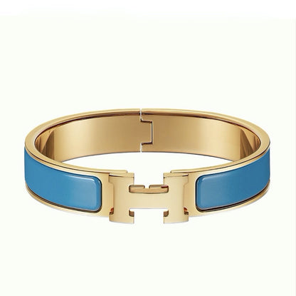 [⭐Shinejoy]H BRACELET TURQUOISE 12MM
