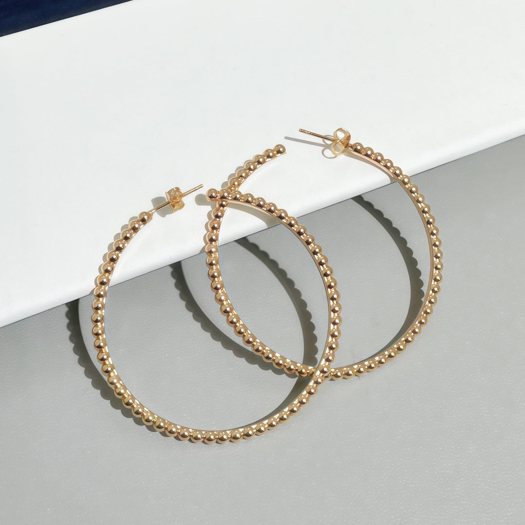 [⭐Shinejoy] SMOOTH BEAD STUD EARRINGS