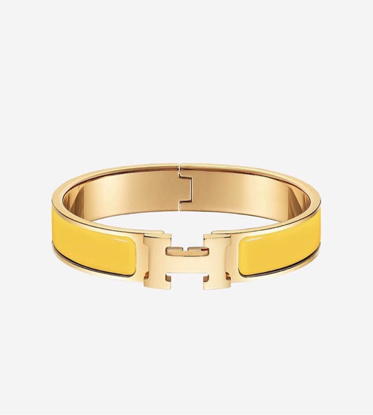 [⭐Shinejoy]H YELLOW BRACELET