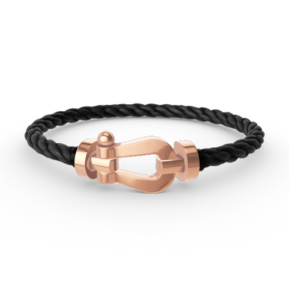 [⭐Shinejoy]FORCE LARGE HORSESHOE NO DIAMOND BRACELET ROSE GOLD