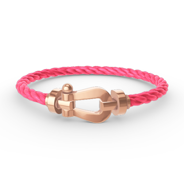 [⭐Shinejoy]FORCE LARGE HORSESHOE NO DIAMOND BRACELET ROSE GOLD