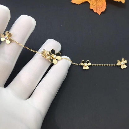 [⭐Shinejoy]FRIVOLE GOLD 5 FLOWERS BRACELET