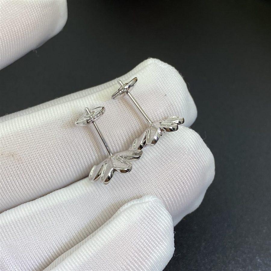 [⭐Shinejoy]FRIVOLE MINI SILVER FLOWER EARRINGS