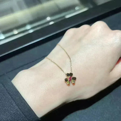 [⭐Shinejoy]FRIVOLE GOLD FLOWER NECKLACE