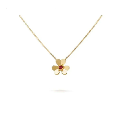 [⭐Shinejoy]FRIVOLE GOLD FLOWER NECKLACE