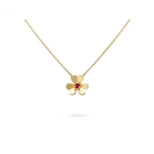 [⭐Shinejoy]FRIVOLE GOLD FLOWER NECKLACE