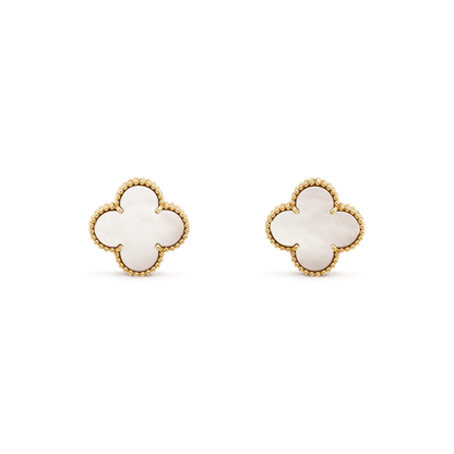 [⭐Shinejoy]CLOVER MINI GOLD EARRINGS